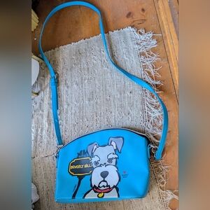 Marc Tetro Schnauzer Dog BEVERLY HILLS Crossbody Bag